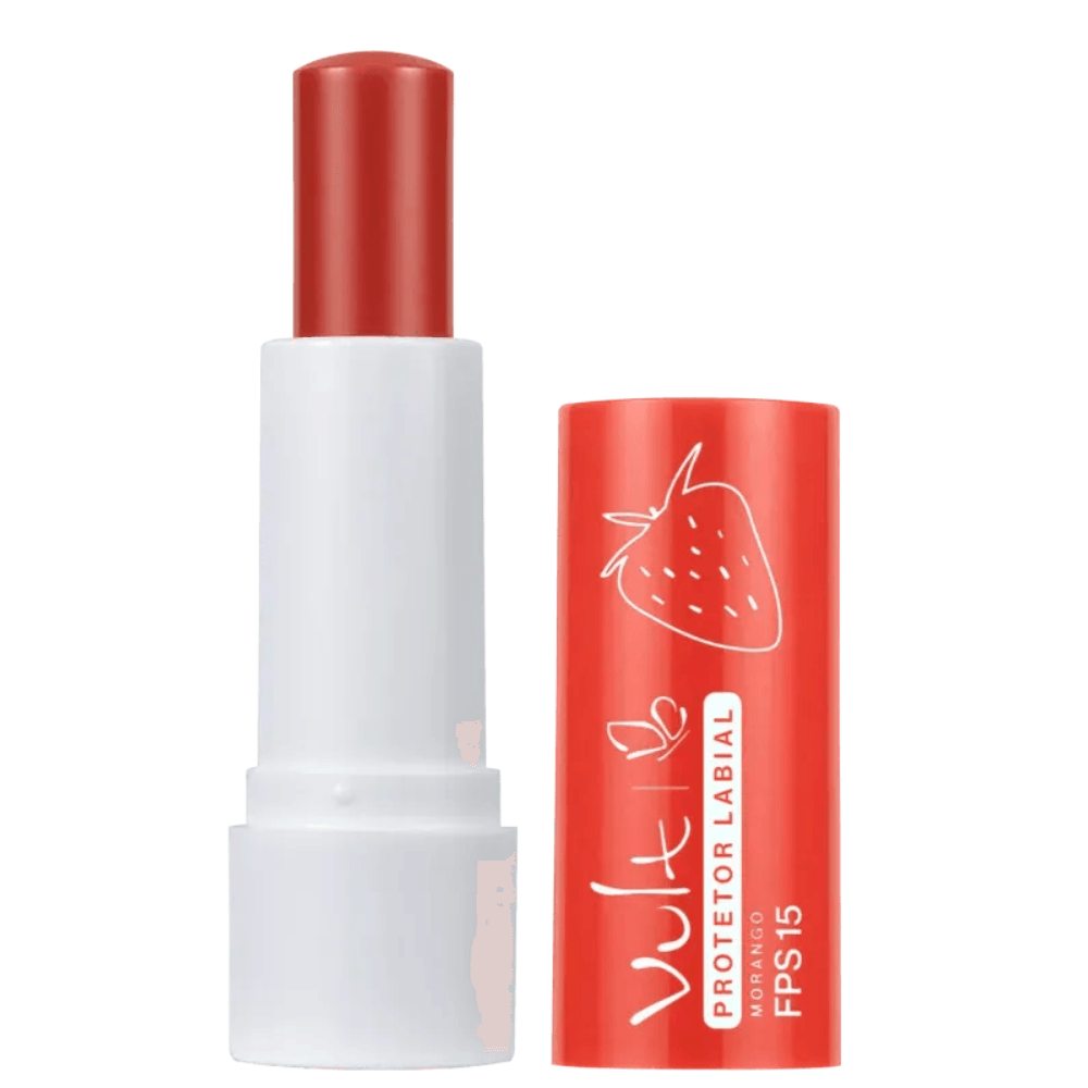 Protetor Labial Balm Vult Morango 3,5g