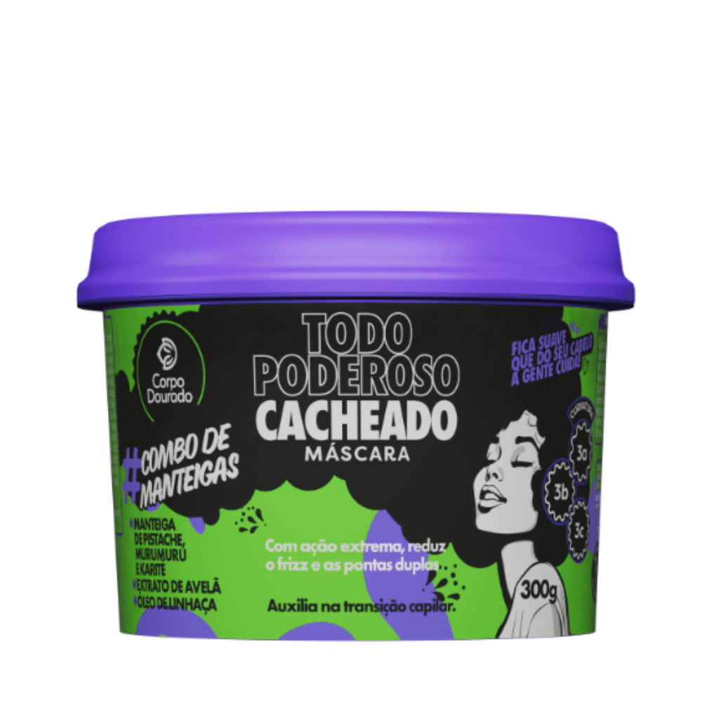 Máscara Dourado Todo Poderoso 300g