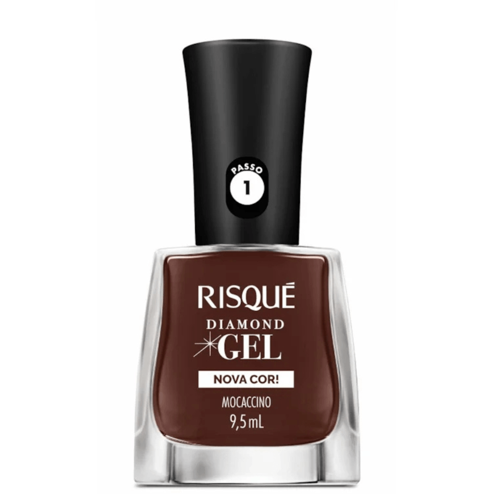 Esmalte Risqué Diamond Gel Mocaccino