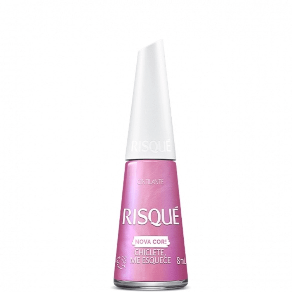 Esmalte Risqué Basic Cintilante Chiclete