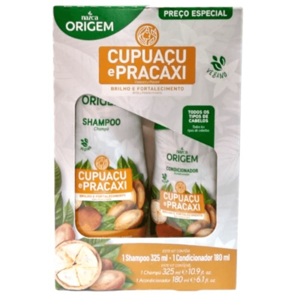 Kit Shampoo e Condicionador Origem Manteiga Cupuaçu