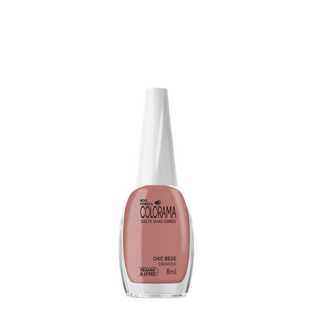 Esmalte Colorama Básico Cremoso Chic Bege