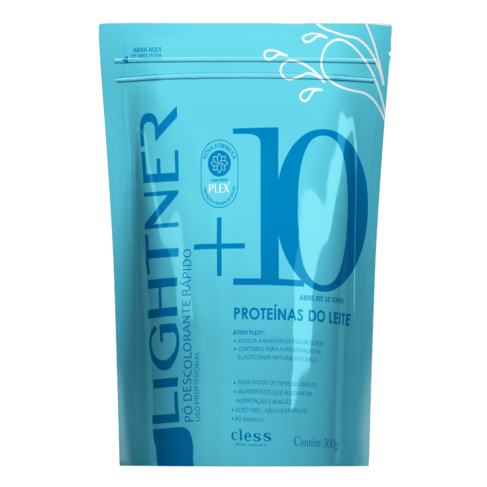 Pó Descolorante Lightner Refil Proteína Do Leite 300g