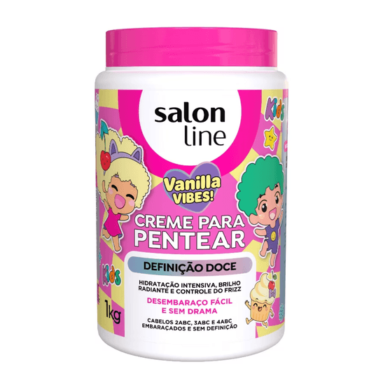 Creme Pentear Salon Line Maria Natureza Liso&Ondulado 1kg - Iap