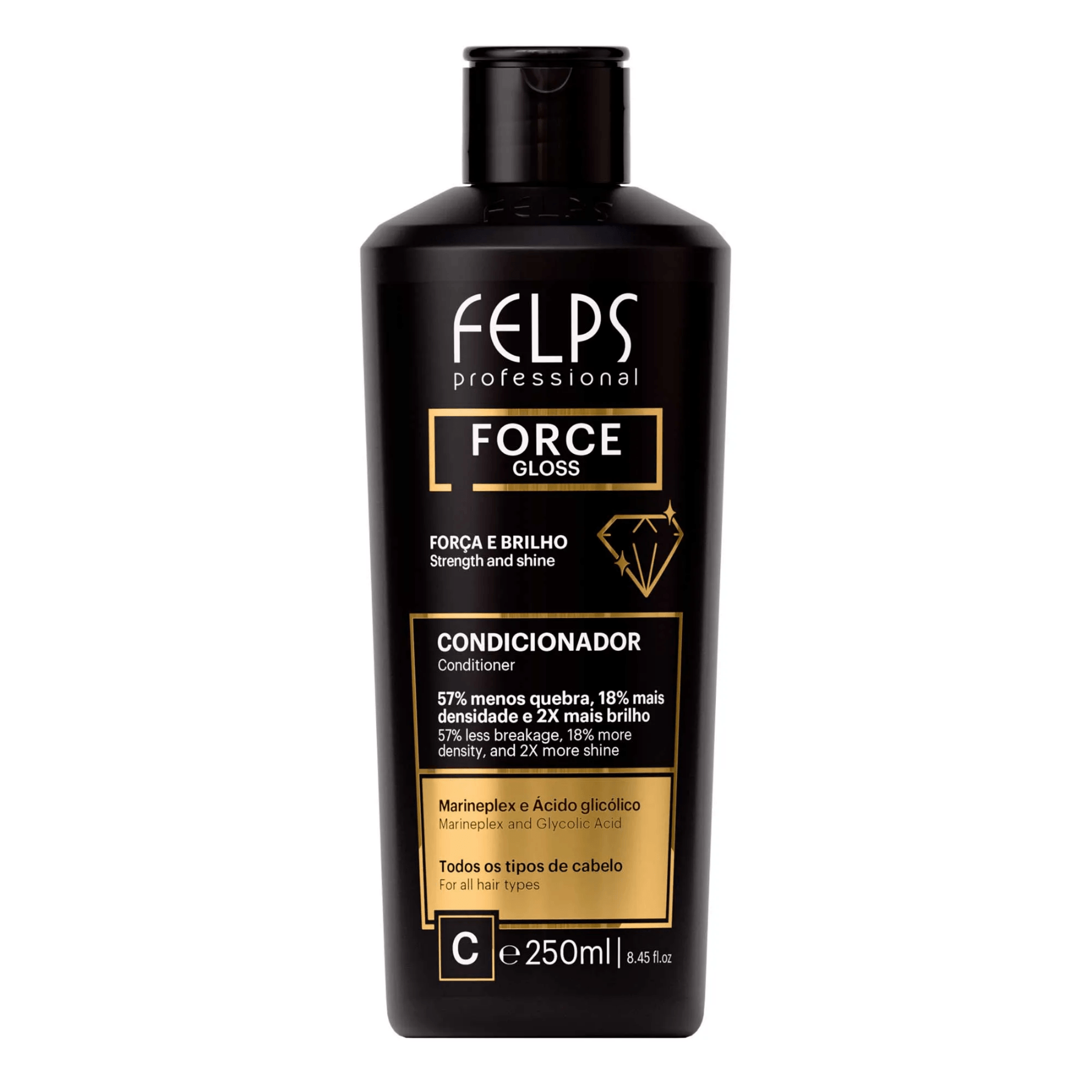 Condicionador Felps Professional Force Gloss - 250mL