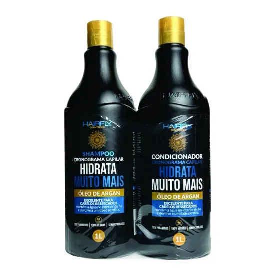 Kit Hair Fly Restaura Muito Mais Goji Berry 1L - Iap Cosméticos