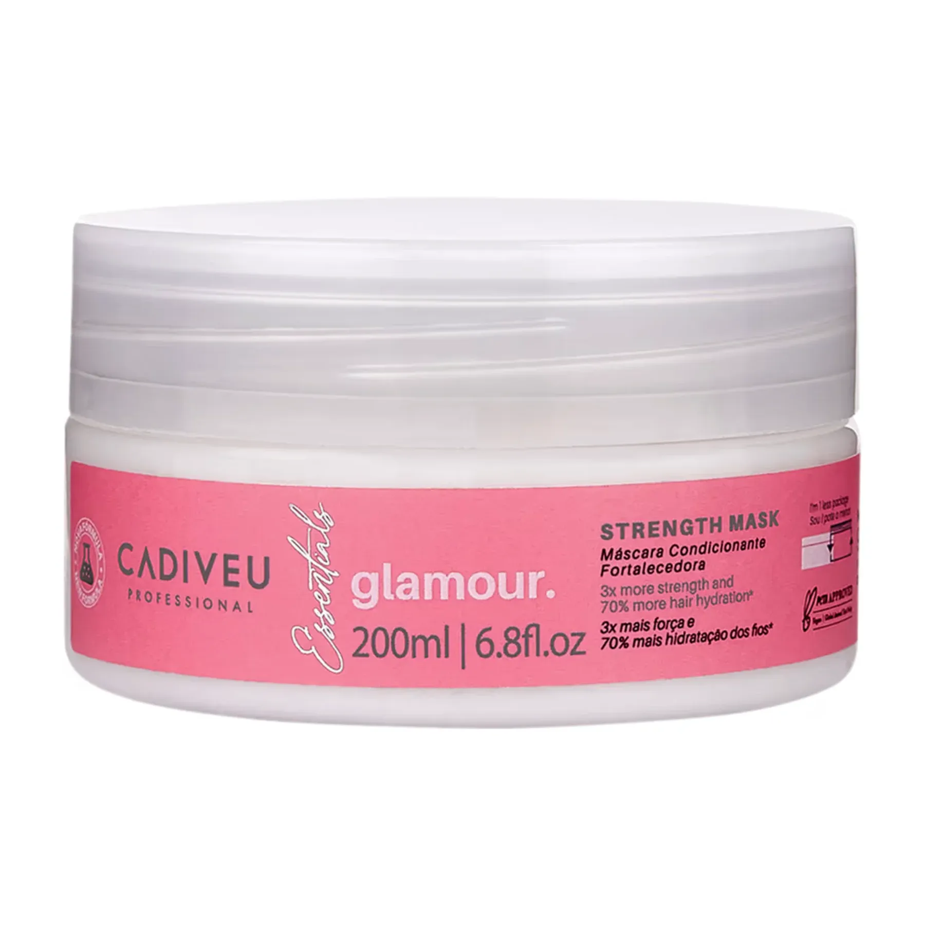 Máscara Capilar Cadiveu Essentials Glamour 200ml