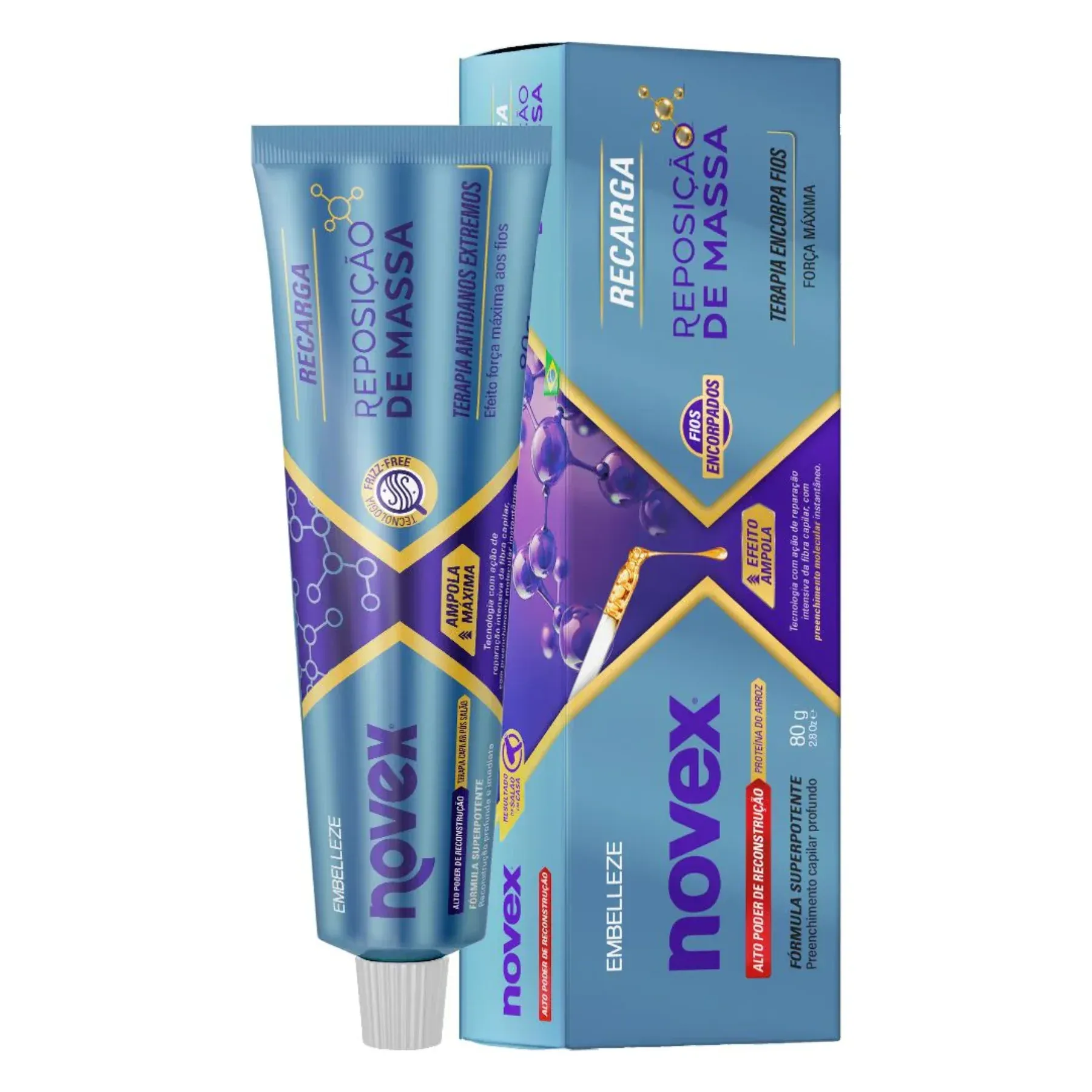 Recarga Novex Reposição De Massa 80g