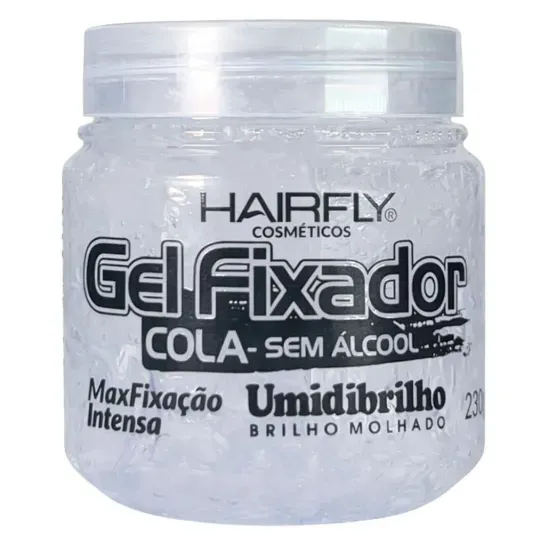 Gel Fixador Hair Fly Umidibrilho +Fix 230g - Iap Cosméticos