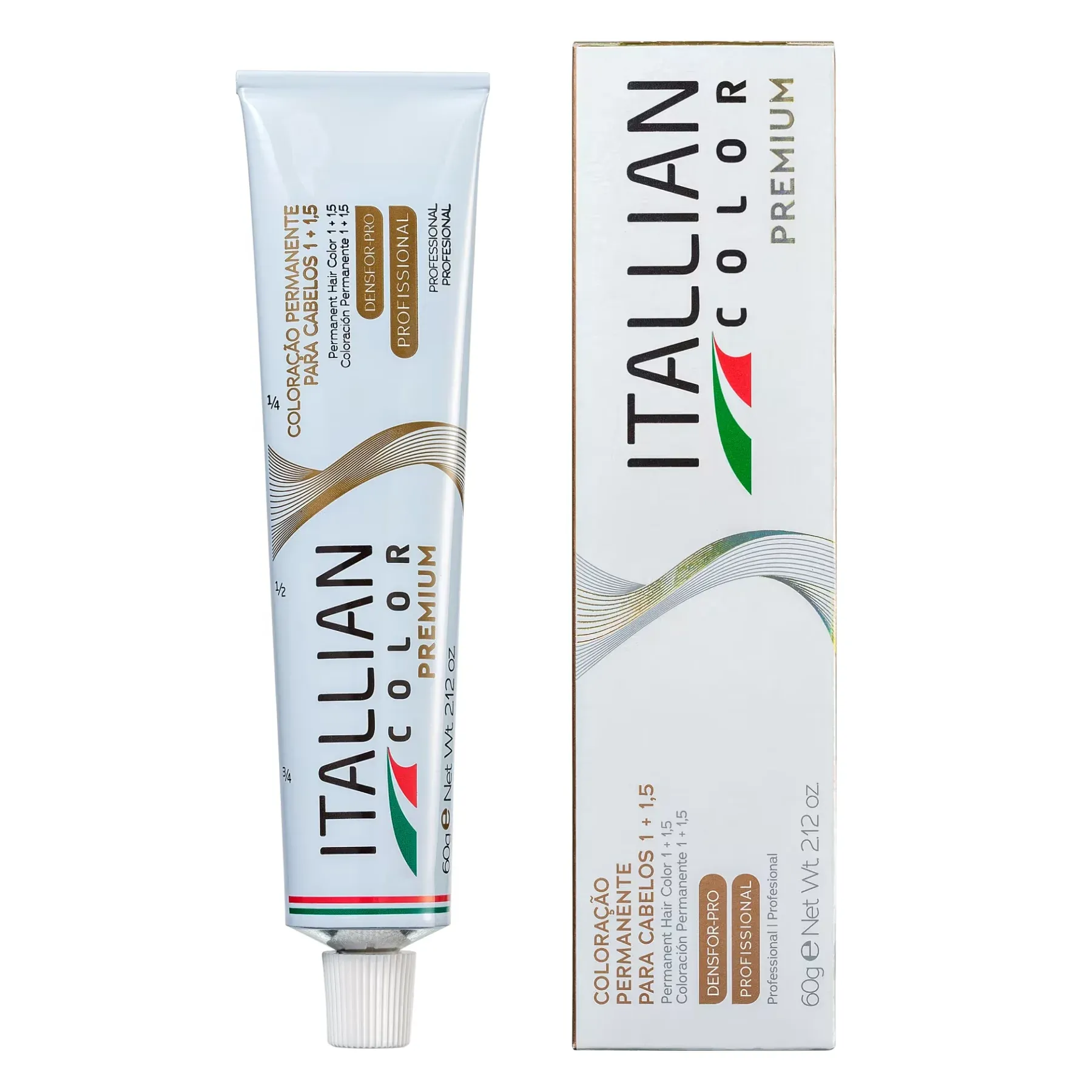 Coloração Itallian Color 8.1 Louro Claro Cinza 60g