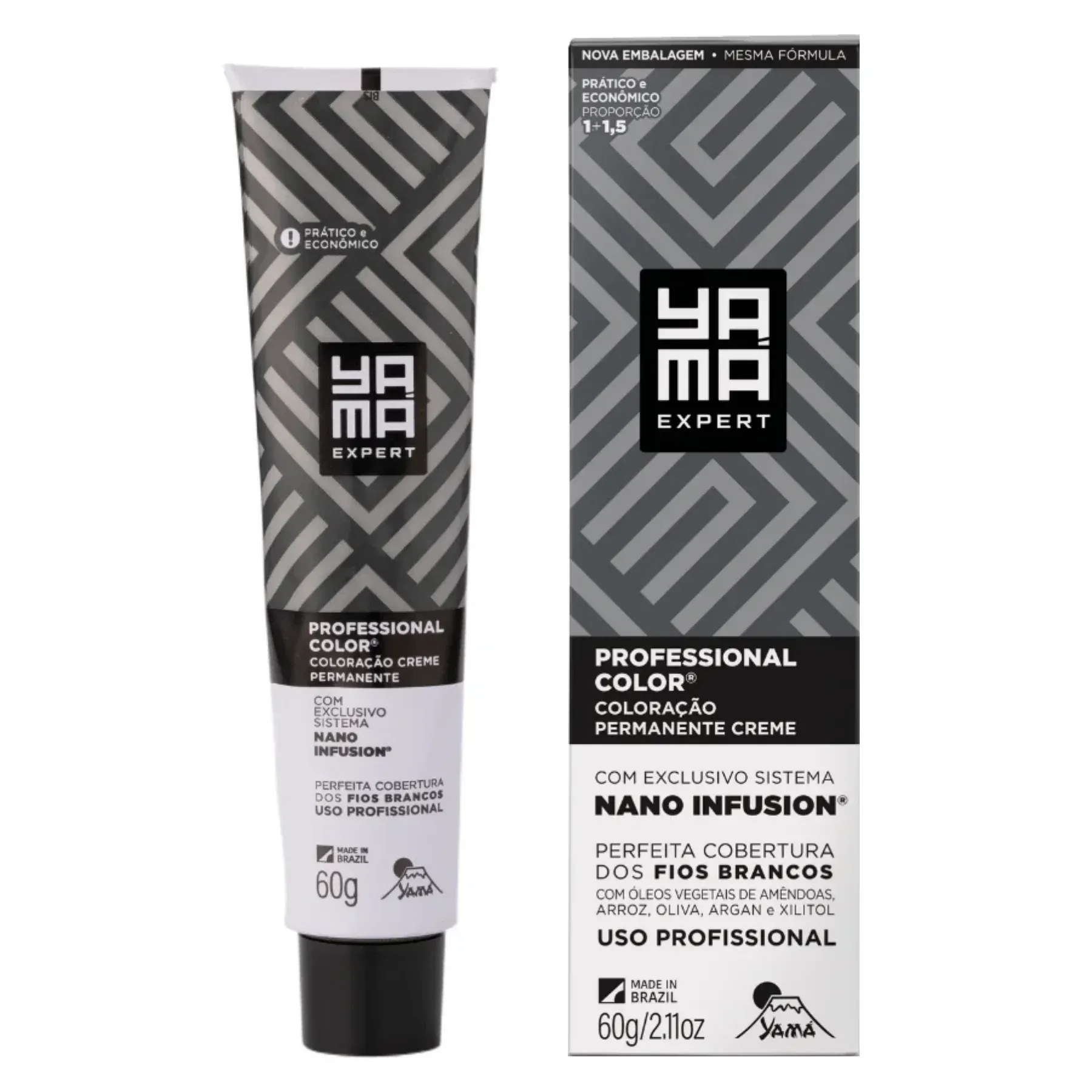 Coloração Yamá Nano Infusion 10.0 Louro Claríssimo 60g