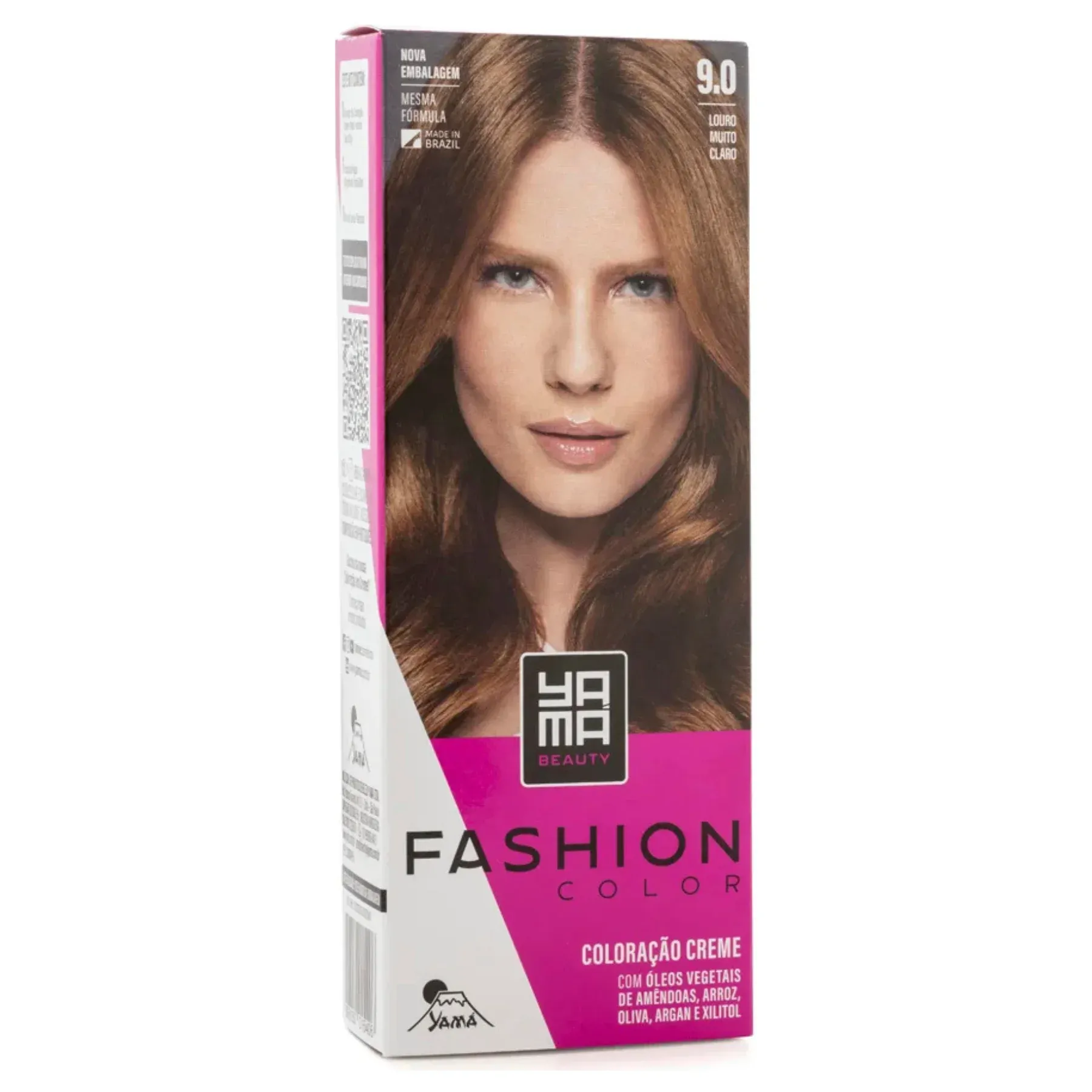 Coloração Creme Yamá Fashion 9.0 Louro Muito Claro 60g