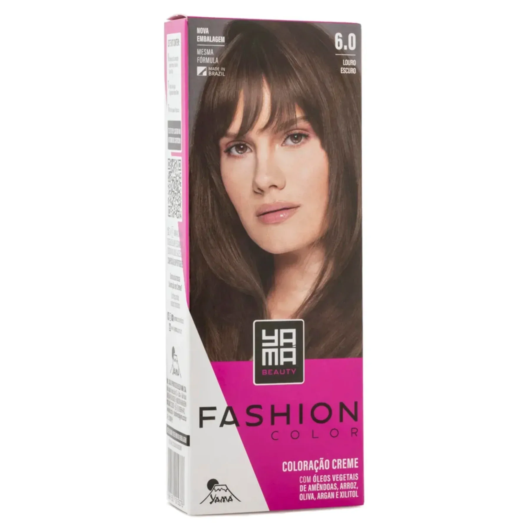 Coloração Creme Yamá Fashion 6.0 Louro Escuro 60g