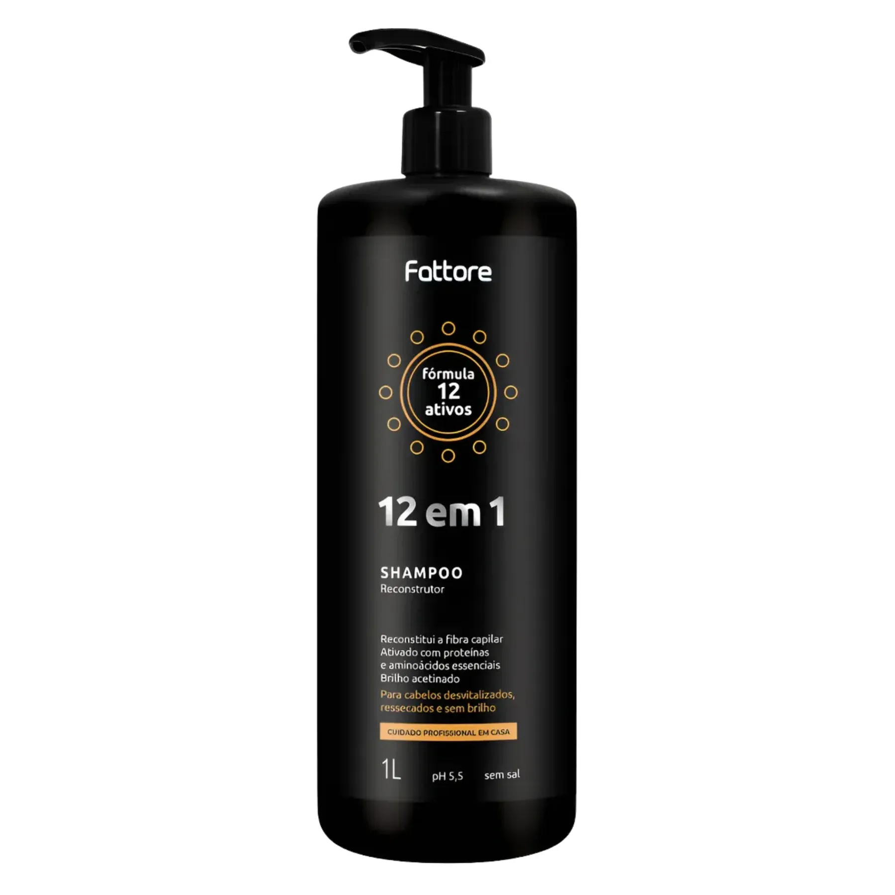 Shampoo Reconstrutor Fattore 12 em 1 1L