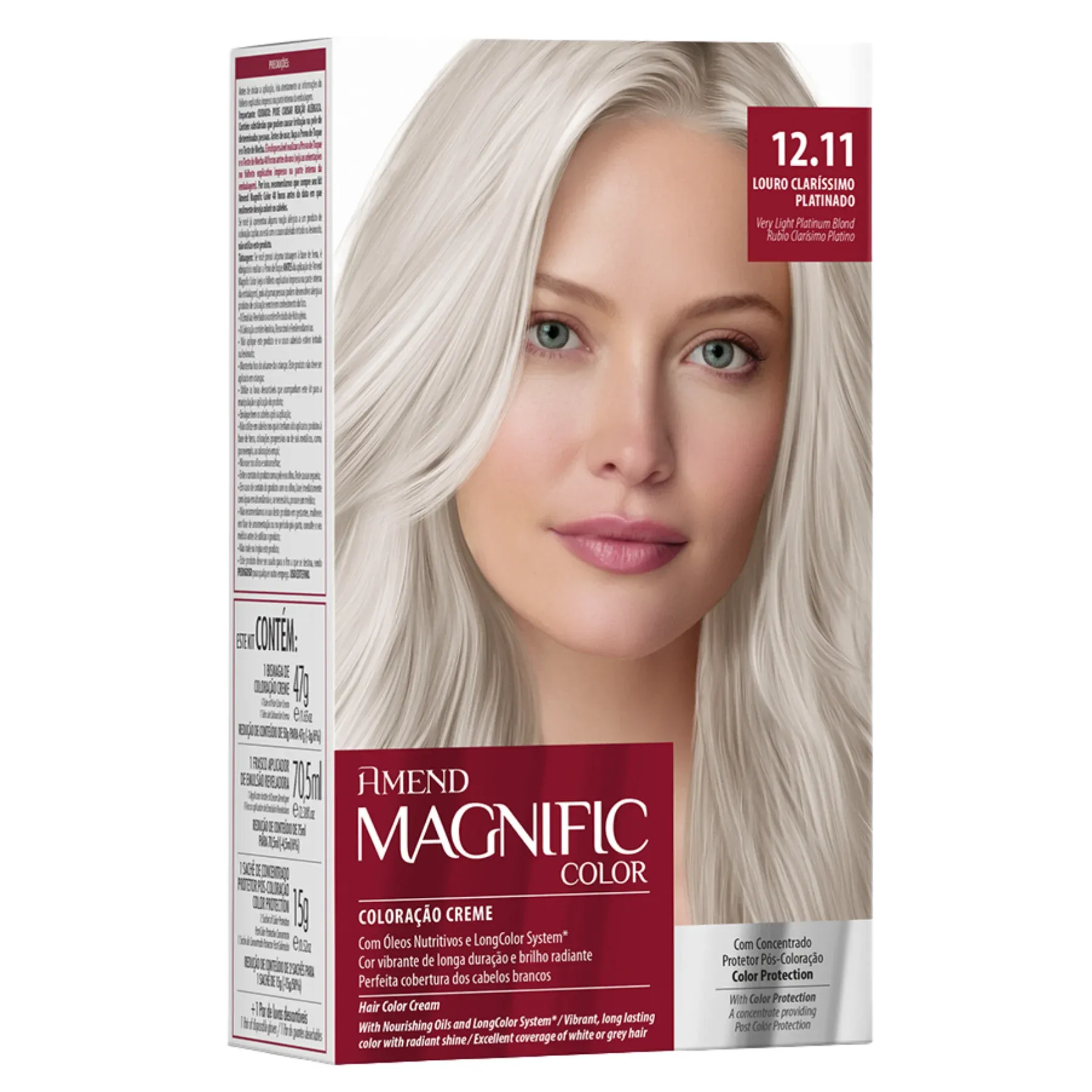 Kit Coloração Magnific 12.11 Louro Claríssimo Platinado