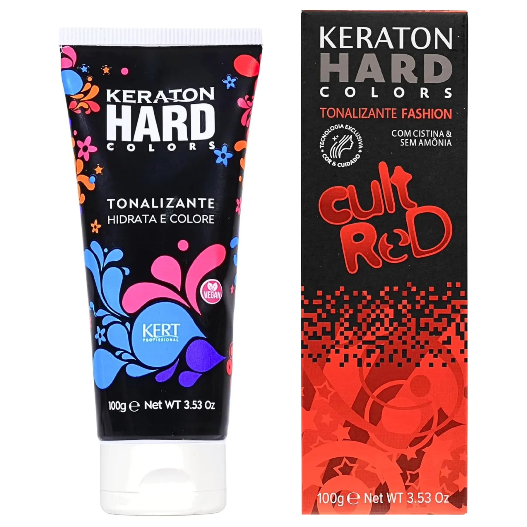 Coloração Keraton Hard Cult Red