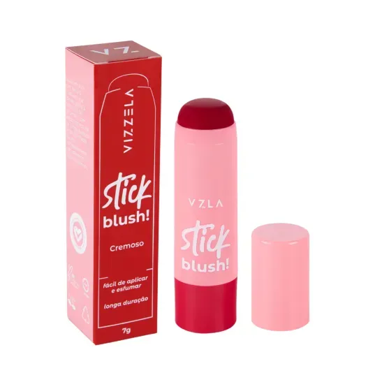 Blush Stick Vizzela La's Clothing Red Mocha Edição Especial 7g