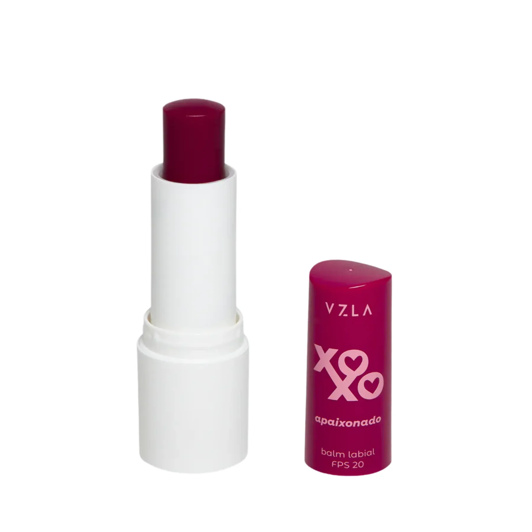 Balm Labial Vizzela FPS 20 Xoxo Apaixonado