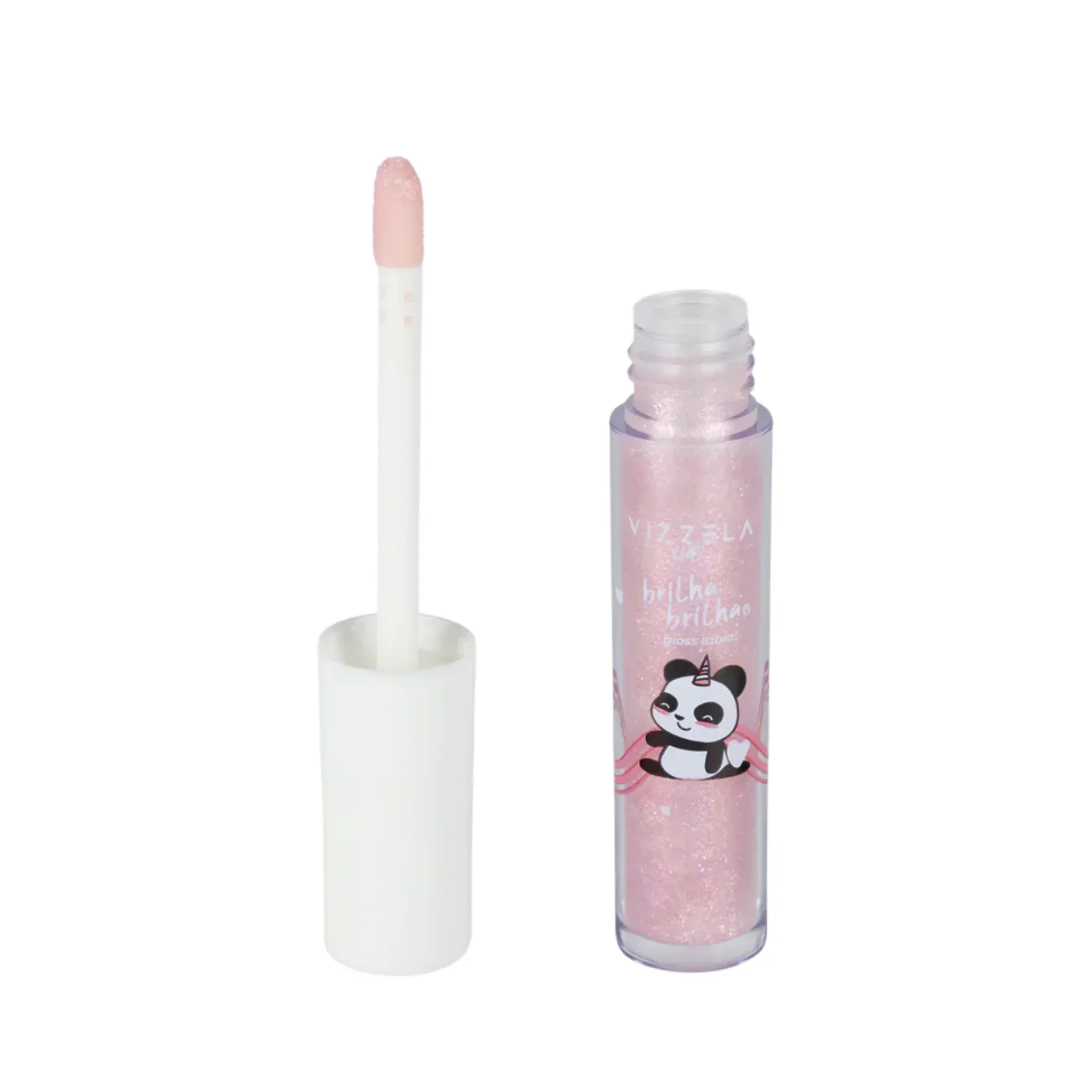 Gloss Labial Vizzela Infantil Brilha Brilha Cor Estrelinha