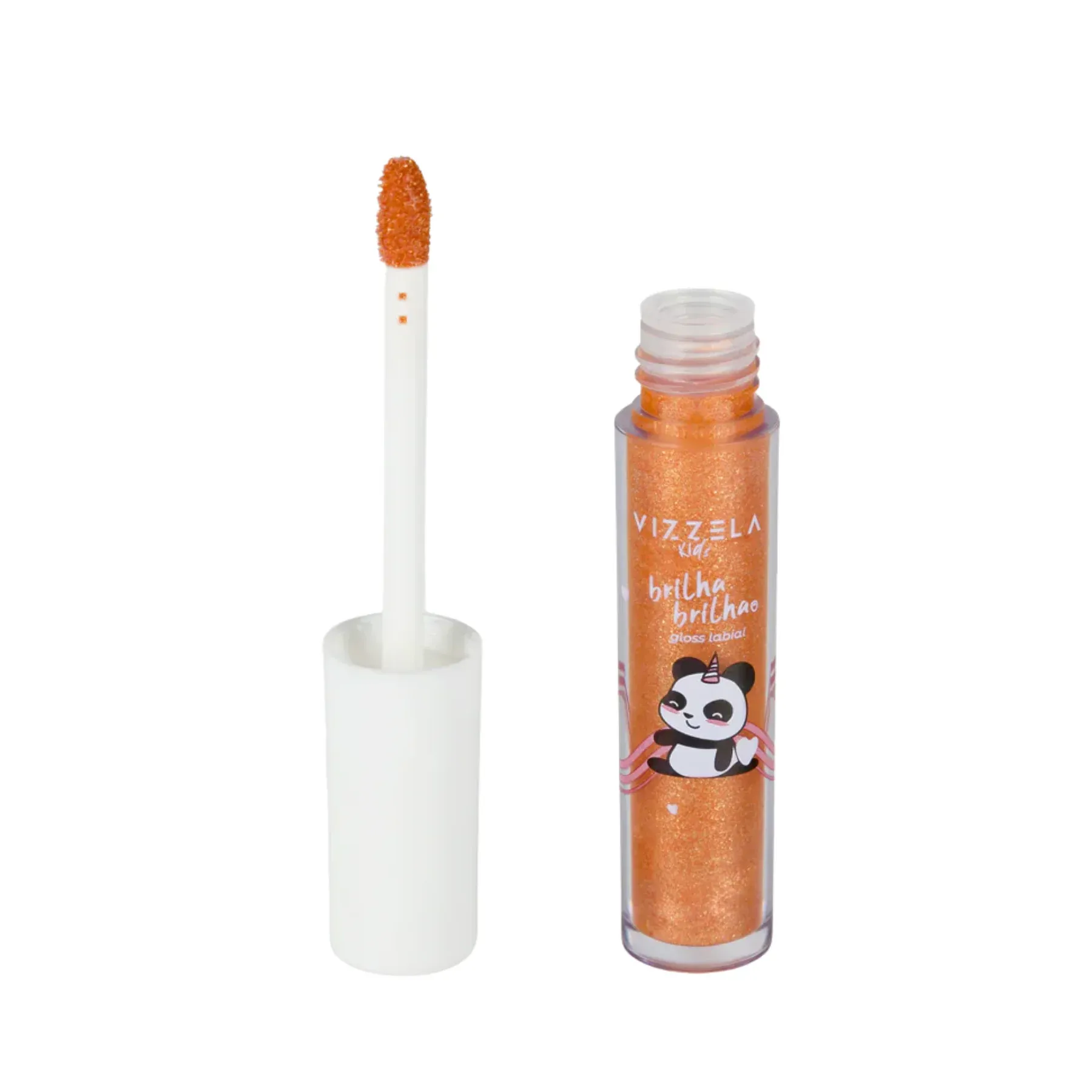 Gloss Labial Vizzela Infantil Brilha Brilha Cor Cometa