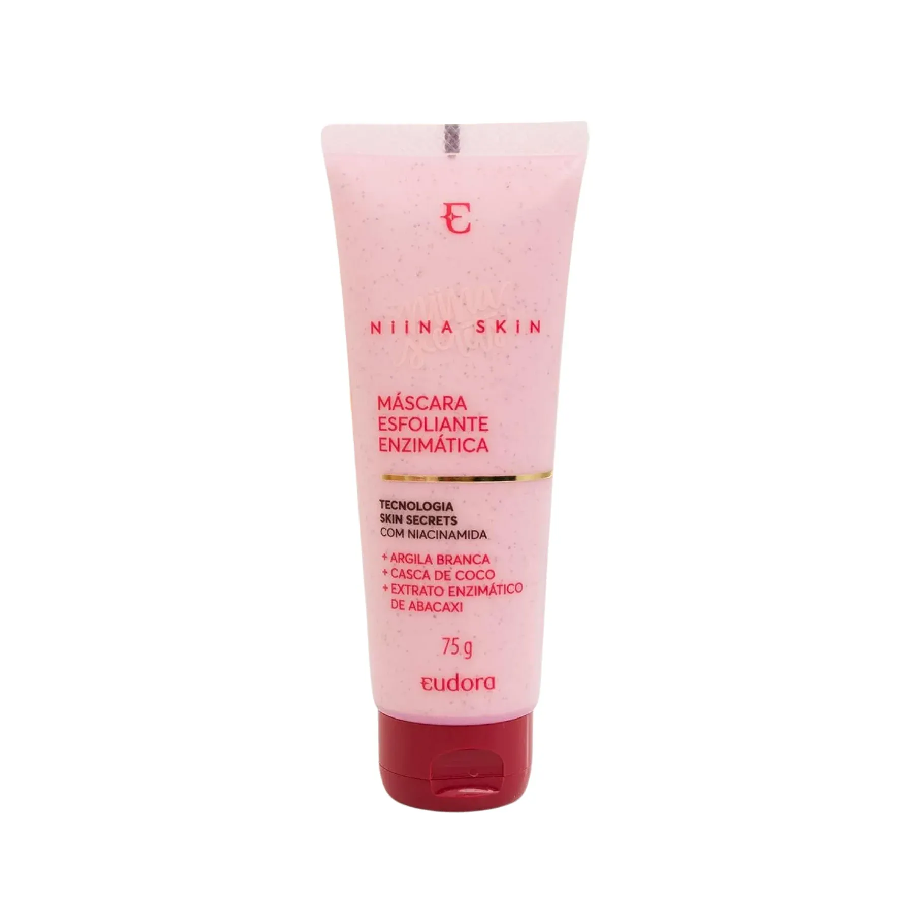 Máscara Facial Esfoliante Eudora Niina Secrets Skin 75g