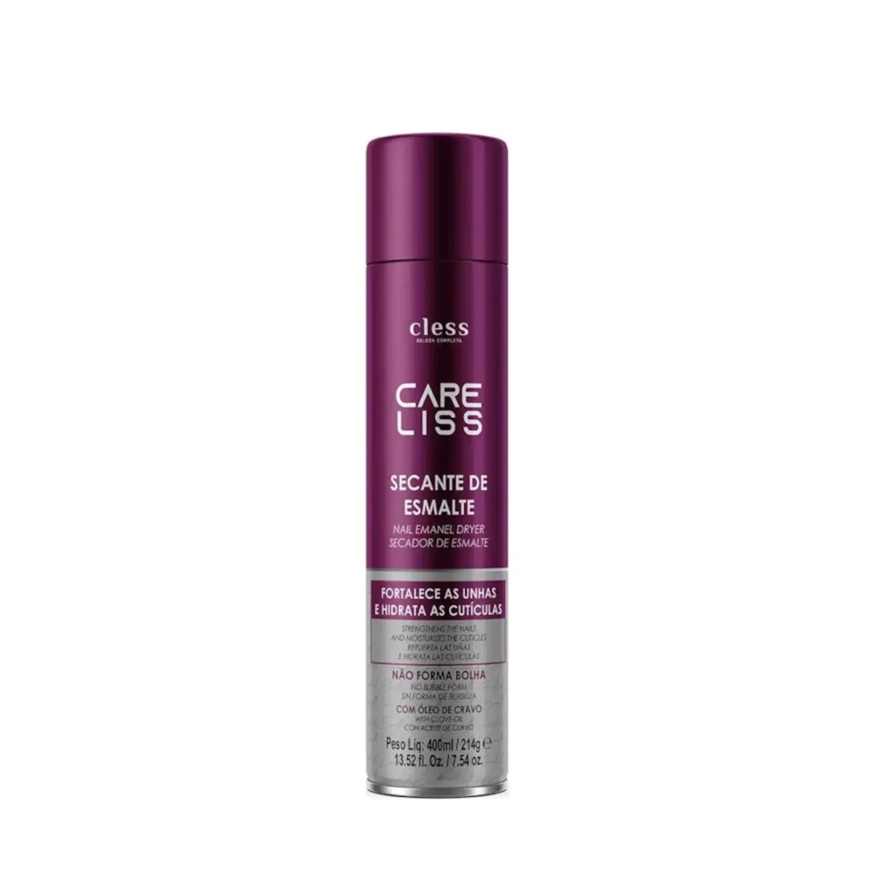 Spray Secante Para Unhas Care Liss 400ml