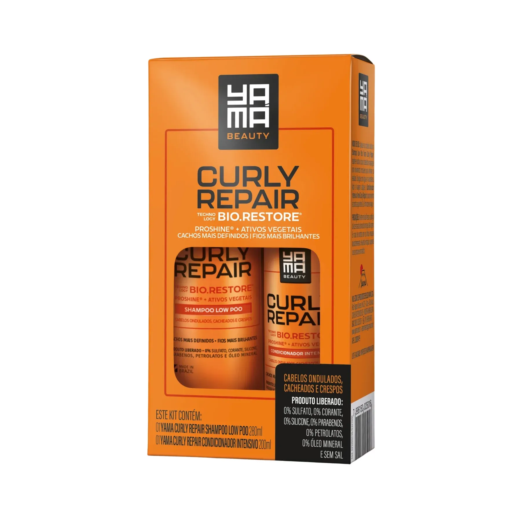 Kit Shampoo + Condicionador Yamá Curly Repair