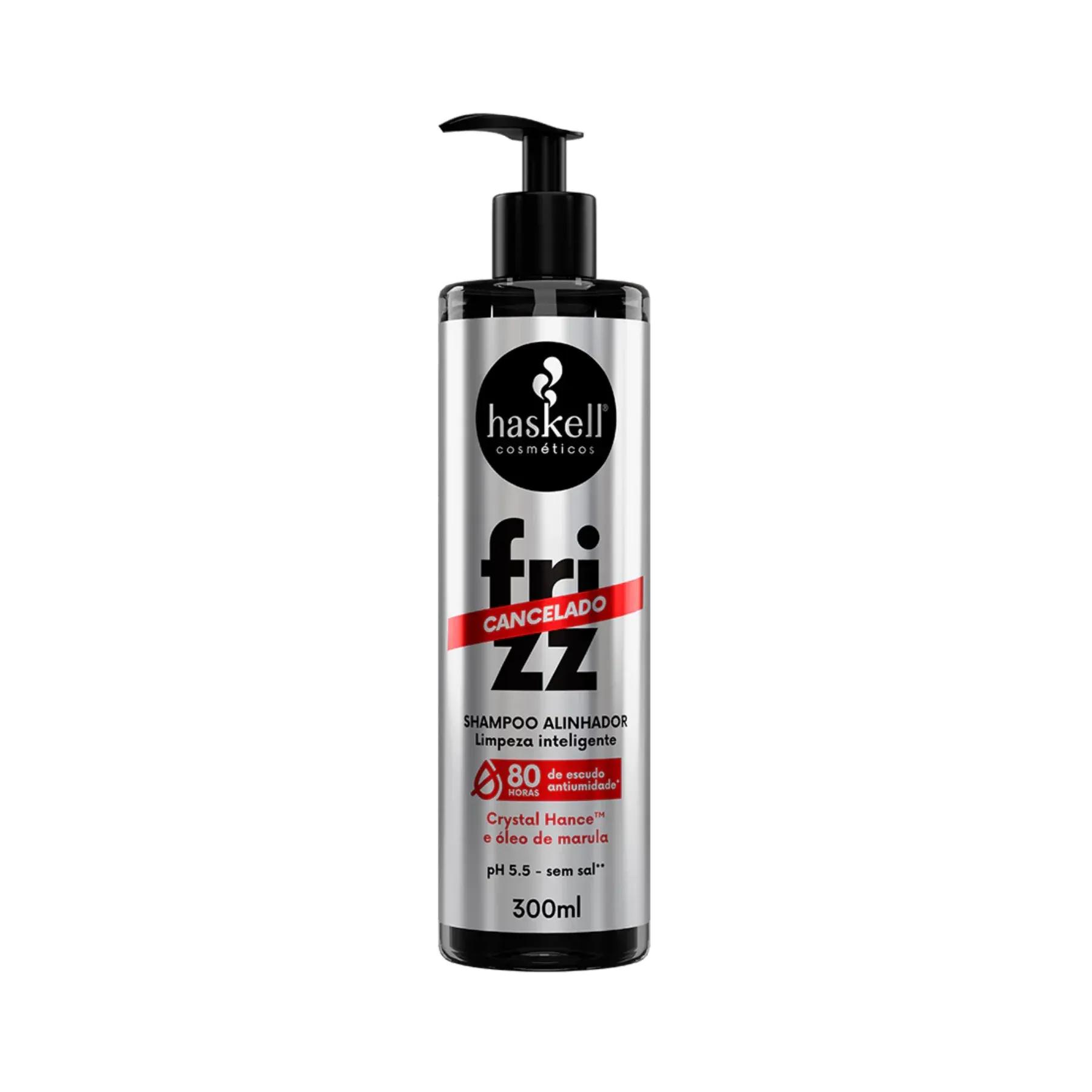 Shampoo Alinhador Haskell Frizz Cancelado 300ml