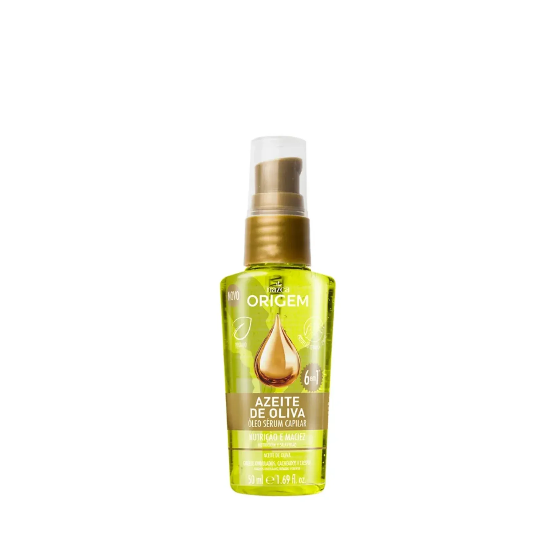 Óleo Sérum Capilar Origem Azeite de Oliva 50ml