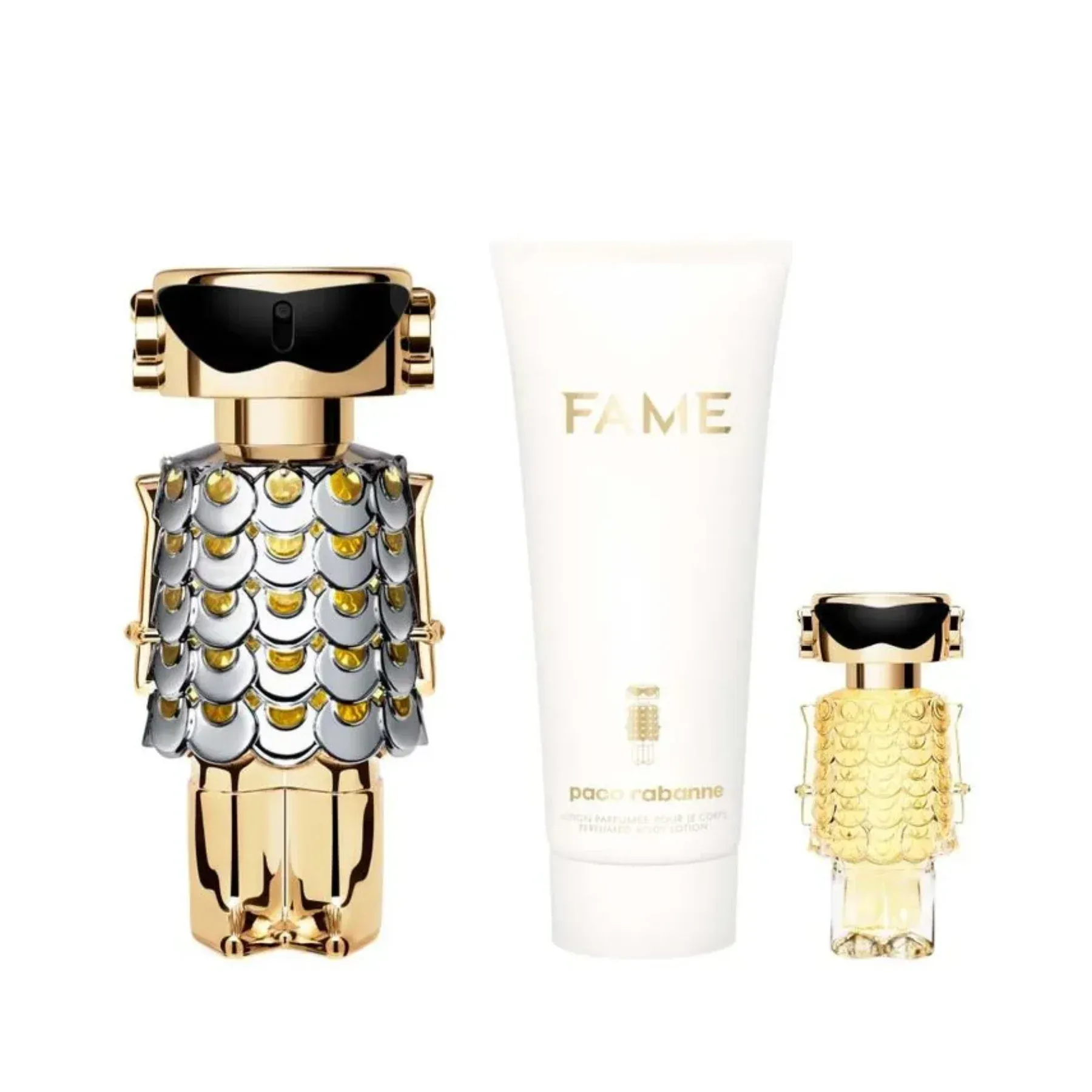 Coffret Rabanne Fame Feminino EDP 80+100+4