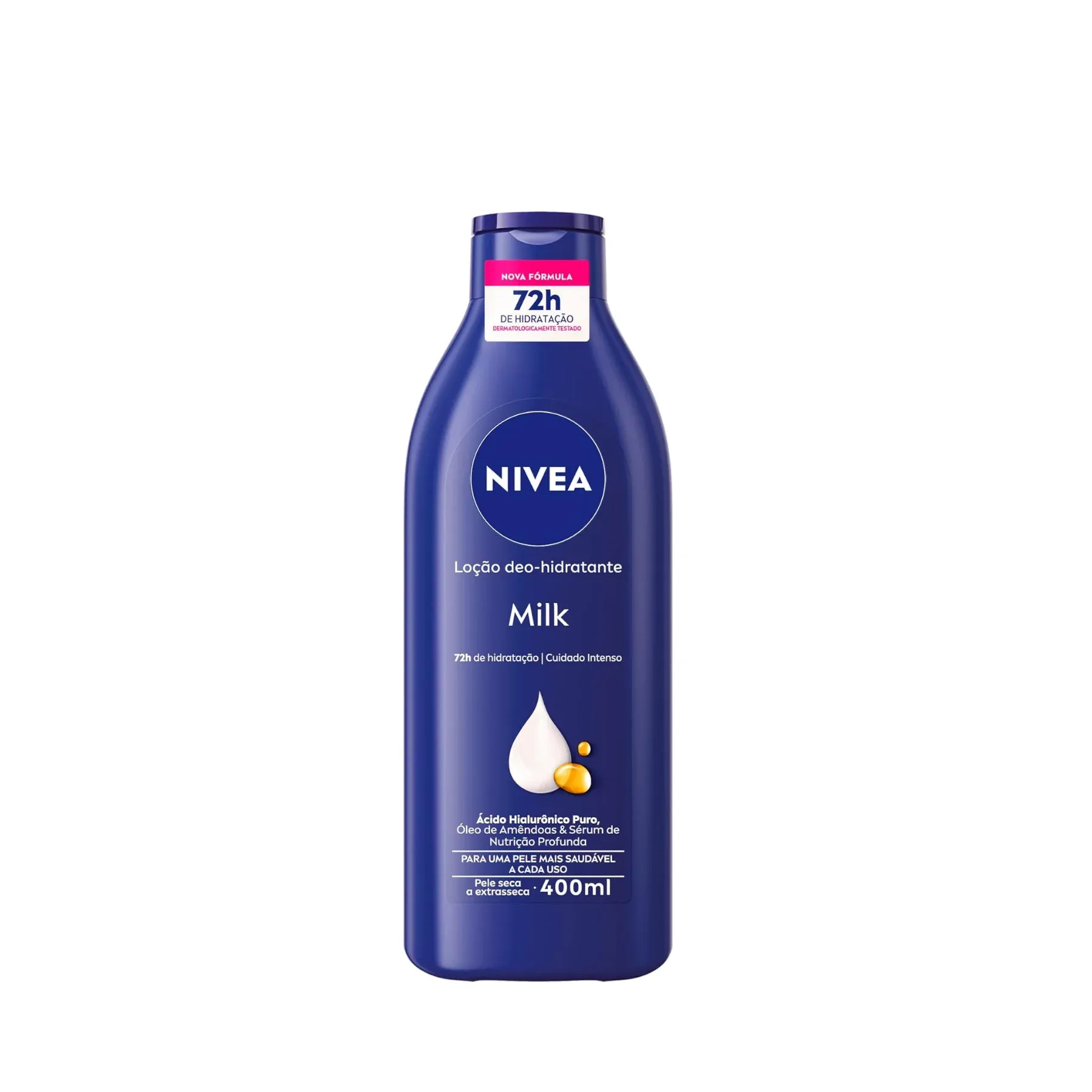 Loção Hidratante Nivea Milk 400ml