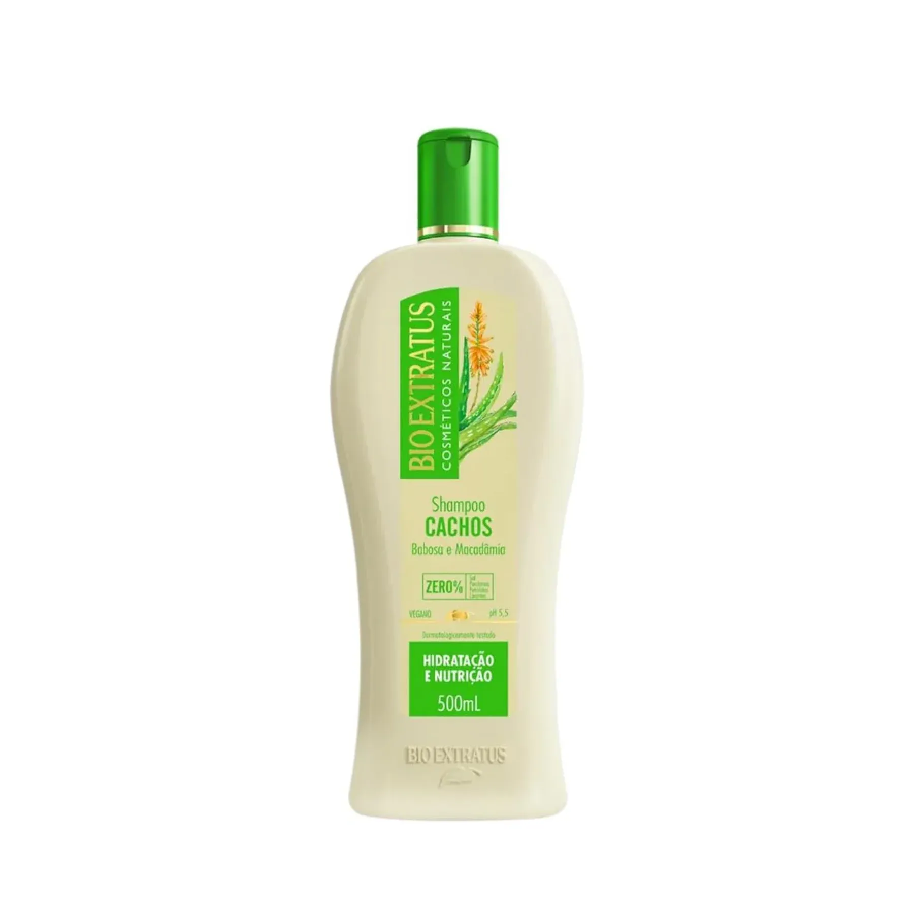 Shampoo Bio Extratus Cachos Babosa e Macadâmia 500ml