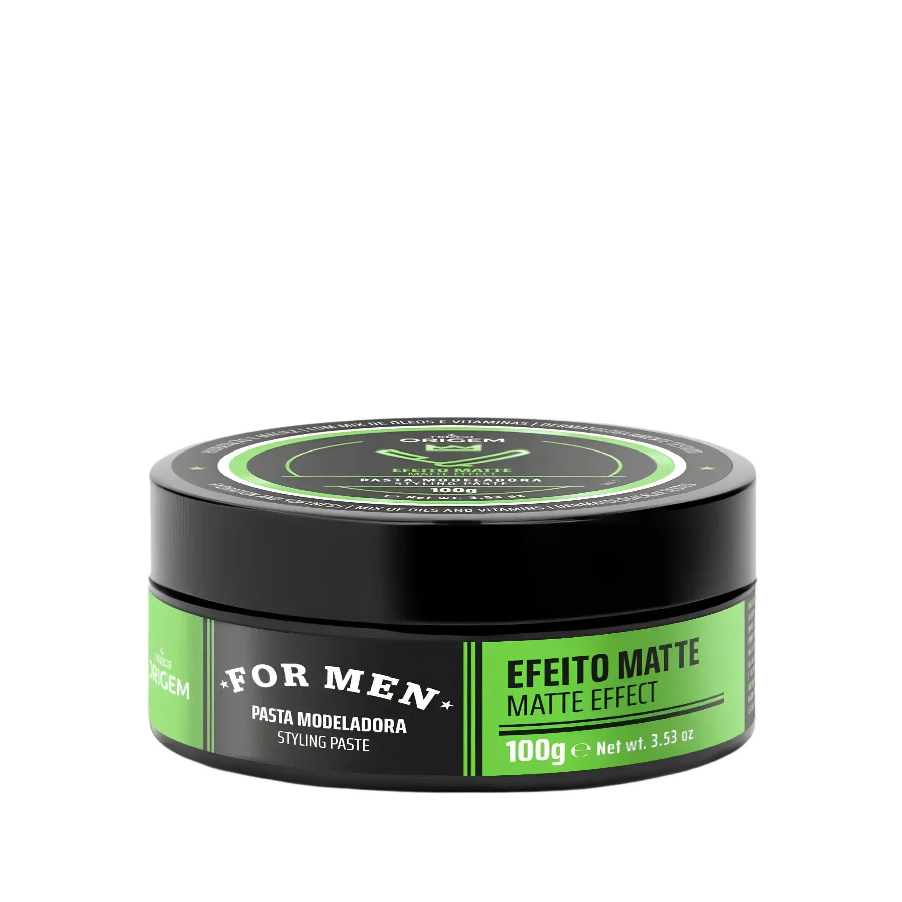 Pasta Modeladora Nazca Origem For Men Efeito Matte 100g