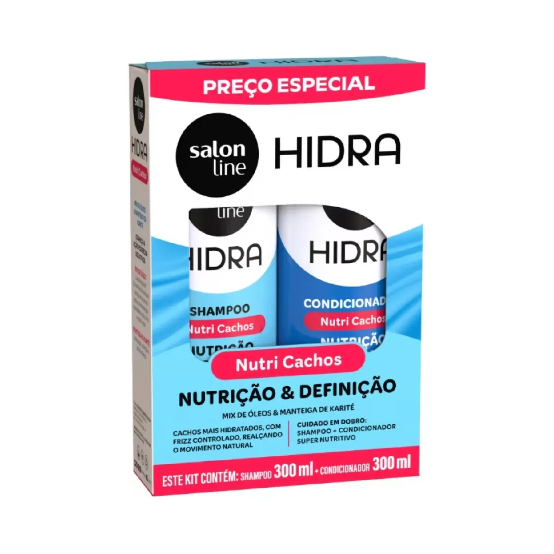Kit Salon Line Hidra Nutrição & Definição