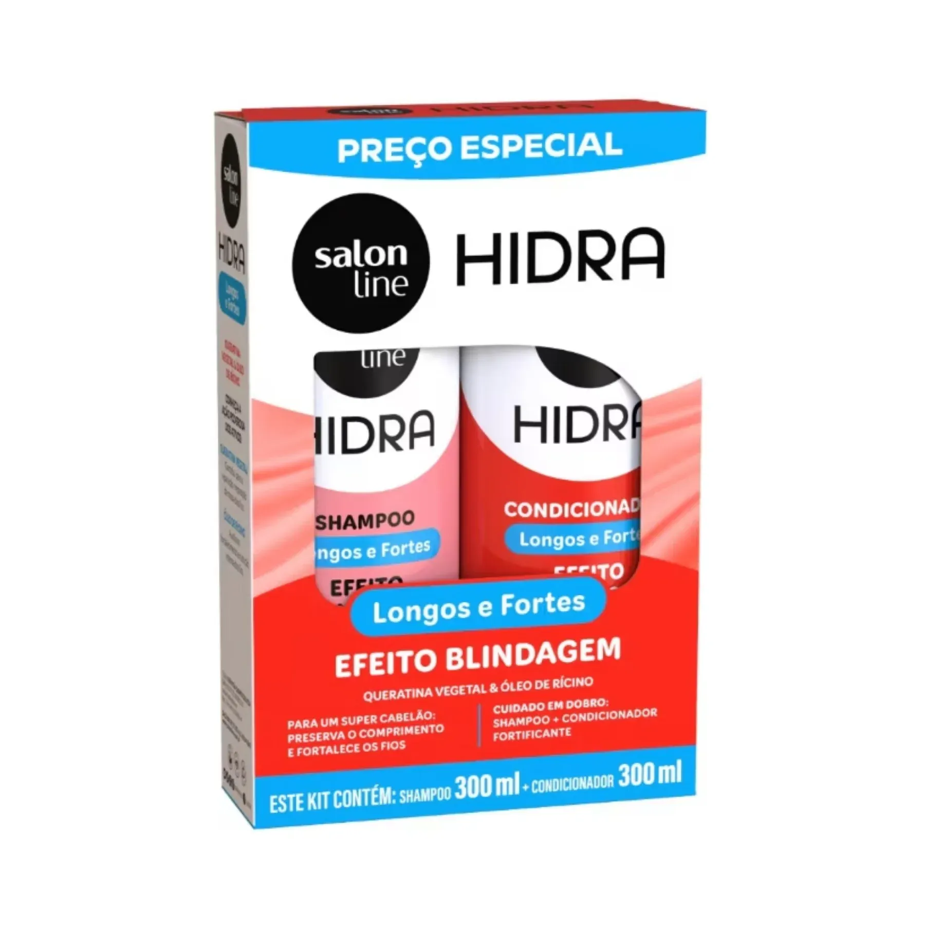 Kit Salon Line Hidra Longos & Fortes